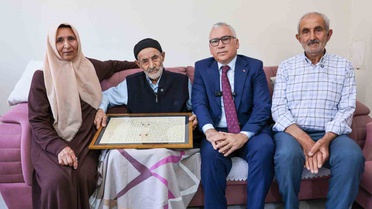 113 Yıllık Mektup Aileye Teslim Edildi