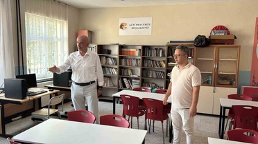 Bozdoğan'da Okul Yenileme Çalışmaları
