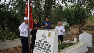 Bozyazı'da Zafer Bayramı programı ve şehitlik ziyareti