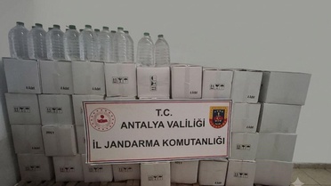 Antalya'da Sahte İçki Operasyonu