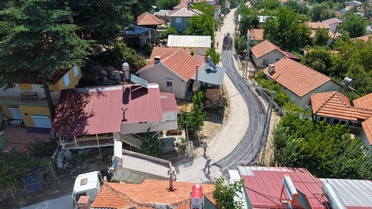 Göllü Yaylası Yolu Asfaltlandı