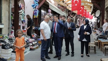 Vali Işın'dan Sokak Sağlıklaştırma Projesi İncelemesi