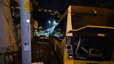 Sarıyer'de İETT Otobüsü Kaza Yaptı