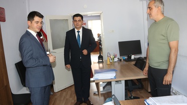 Kaymakam Bayram, Kurumları Ziyaret Etti