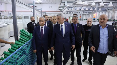 Ömer Bolat Halep'te İş İnsanlarıyla Bir Araya Geldi
