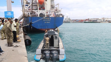 Somali Deniz Gücü'ne TİKA Desteği