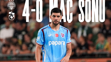Trabzonspor Avrupa'ya Veda Etti