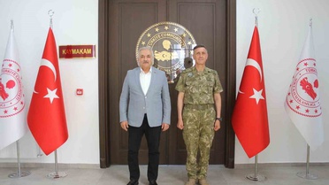 Tuğgeneral Karaoğlu, Söke Kaymakamı'nı Ziyaret Etti