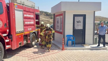 TÜİK Hatay Bölge Müdürlüğü’nde yangın eğitimi ve tahliye tatbikatı düzenlendi