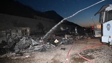 Antalya'da Yangın, 20 Tekneye Zarar Verdi