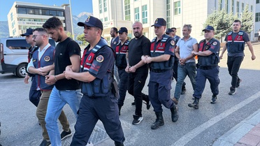 Denizli'de Gaspa 7 Tutuklama