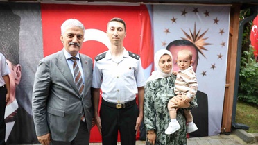 Düzce'de Jandarma Rütbe Terfi Töreni