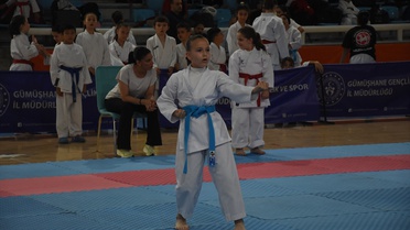 Gümüşhane'de Karate Turnuvası
