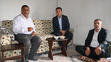 Kaymakam Öztürk, Köy Sakinleriyle Buluştu