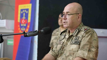 Jandarma Personeline Rütbe Terfi Töreni