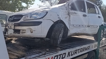 Konya'da Otomobil Devrildi: 4 Yaralı
