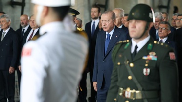 Cumhurbaşkanı Erdoğan ve devlet erkanı Anıtkabir'de! Atatürk'ün huzurunda Netanyahu'ya mesaj