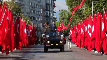 Antalya'da Zafer Bayramı Coşkuyla Kutlandı