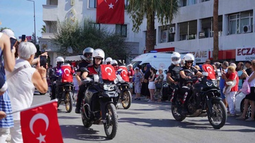 Ayvalık’ta 'Zafer' coşkusu