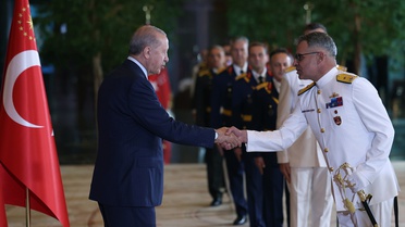 Erdoğan 30 Ağustos Zafer Bayramı tebriklerini kabul etti