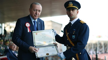 Erdoğan’dan Kara Harp Okulu’nda FETÖ mesajı: Haysiyetsizleri ordumuzdan temizlemeyi başardık