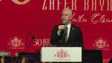 30 Ağustos Zafer Bayramı Resepsiyonu İstanbul'da Kutlandı