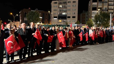 Kırşehir'de Coşkulu Fener Alayı