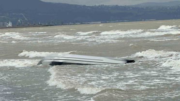 Çarşamba'da İnsansız Deniz Aracı Bulundu