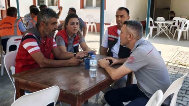 Seydikemer'de Yangın Zararları İncelendi