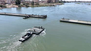 Fırat Nehri'nde Yeni Köprü Tamamlandı