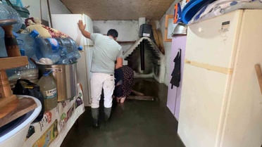 Samsun'da Şiddetli Yağışlar Sel Getirdi