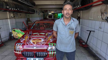 Şimşek McQueen'e Dönüşen Araç
