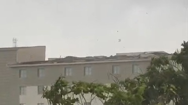Van'da Şiddetli Rüzgar Hasara Neden Oldu