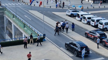 Büyük İstanbul Otogarında Taksici Kavgası