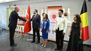 Brüksel'de 30 Ağustos resepsiyonu