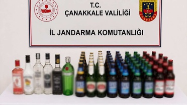 Çanakkale'de kaçakçılık operasyonu: Sigara ve alkol ele geçirildi