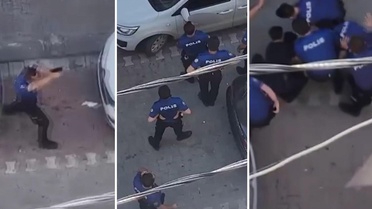 Polis ekiplerinin zor anları! Havaya ateş açmak zorunda kaldılar
