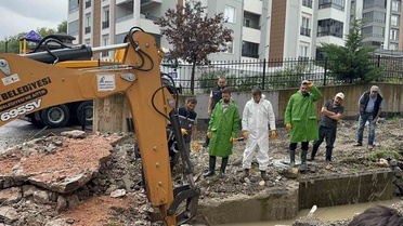 Fatsa'da Sağanak Yağış Su Baskınlarına Neden Oldu