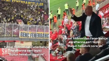 Fener taraftarı küfretti, Yüksel Yıldırım çıldırdı! İşte o anlar 