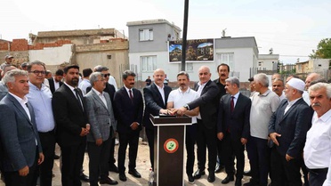 Kesmetepe'ye Yeni Camii Temeli Atıldı