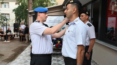 Kırıkkale'de Rütbe Terfi Töreni