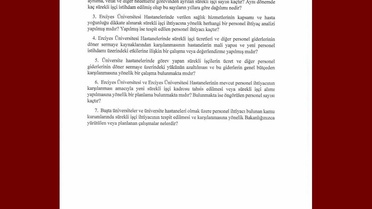 MHP'li Ersoy'dan ERÜ'ye İşçi Talepleri