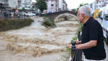 Ordu’nun dereleri coştu