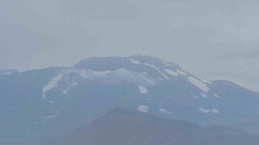 Süphan Dağı Ağustos'ta Karla Kaplandı