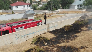 Tuşba'da Yangın Kontrol Altına Alındı