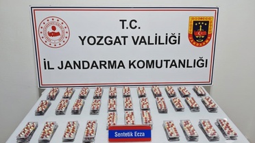 Yozgat'ta Uyuşturucu Operasyonu: 1848 Hap Ele Geçirildi
