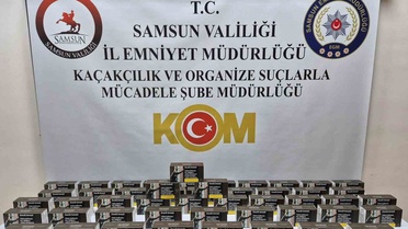 Samsun'un İlkadım ilçesinde kaçakçılık operasyonu: 10 bin doldurulmuş makaron ele geçirildi, 1 kişiye adli işlem