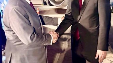 Fidan ve Güler Bişkek'te Erdoğan'a katıldı