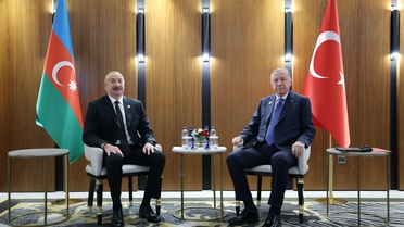 Erdoğan ve Aliyev Bişkek'te Buluştu