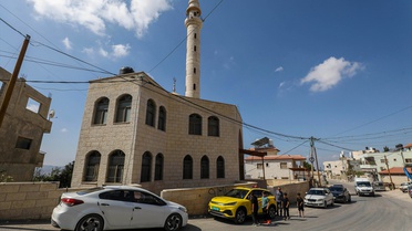 Batı Şeria'nın Nablus kentindeki Bizarya beldesinde camiye kundaklama girişimi: Kapıyı kıramayınca evi ateşe verdiler